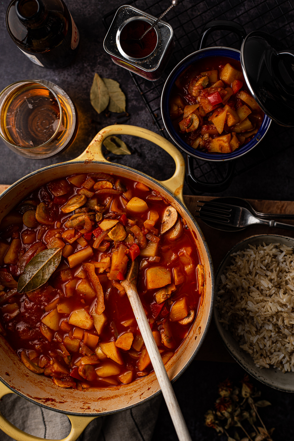 Vegan goulash