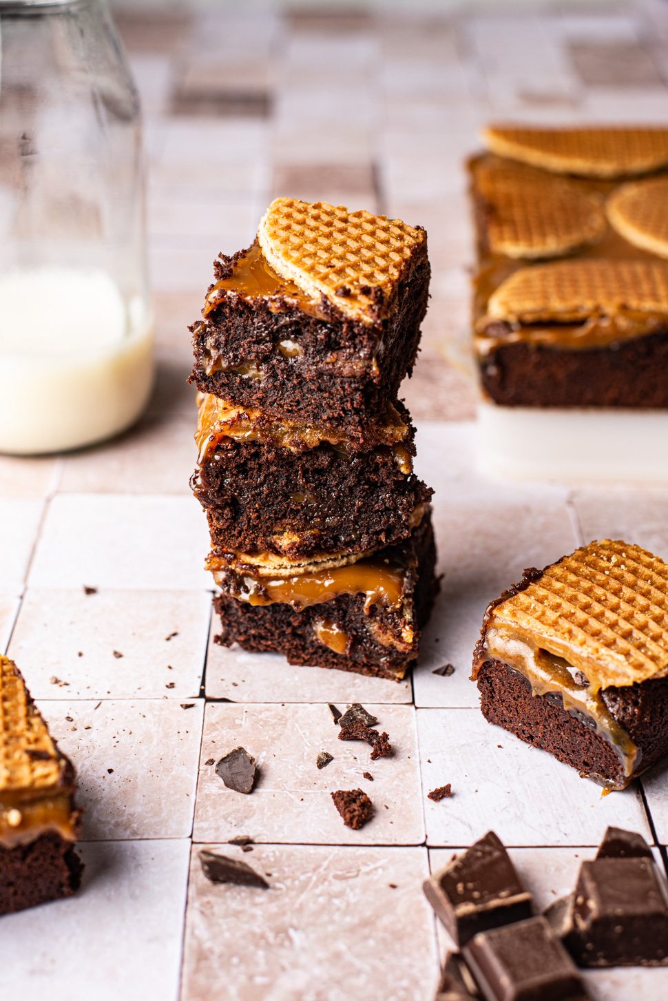 Stroopwafelbrownies