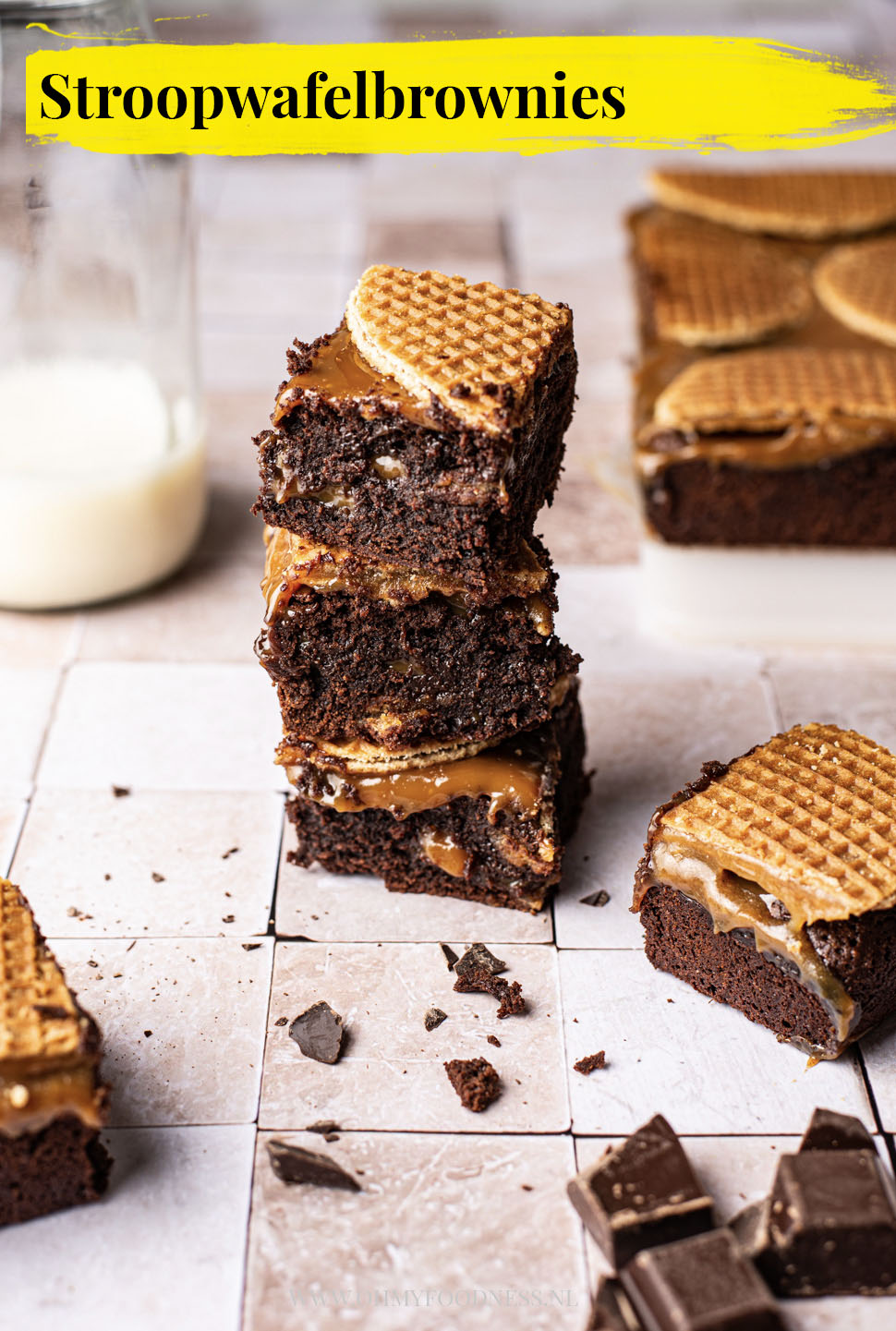 Stroopwafelbrownies