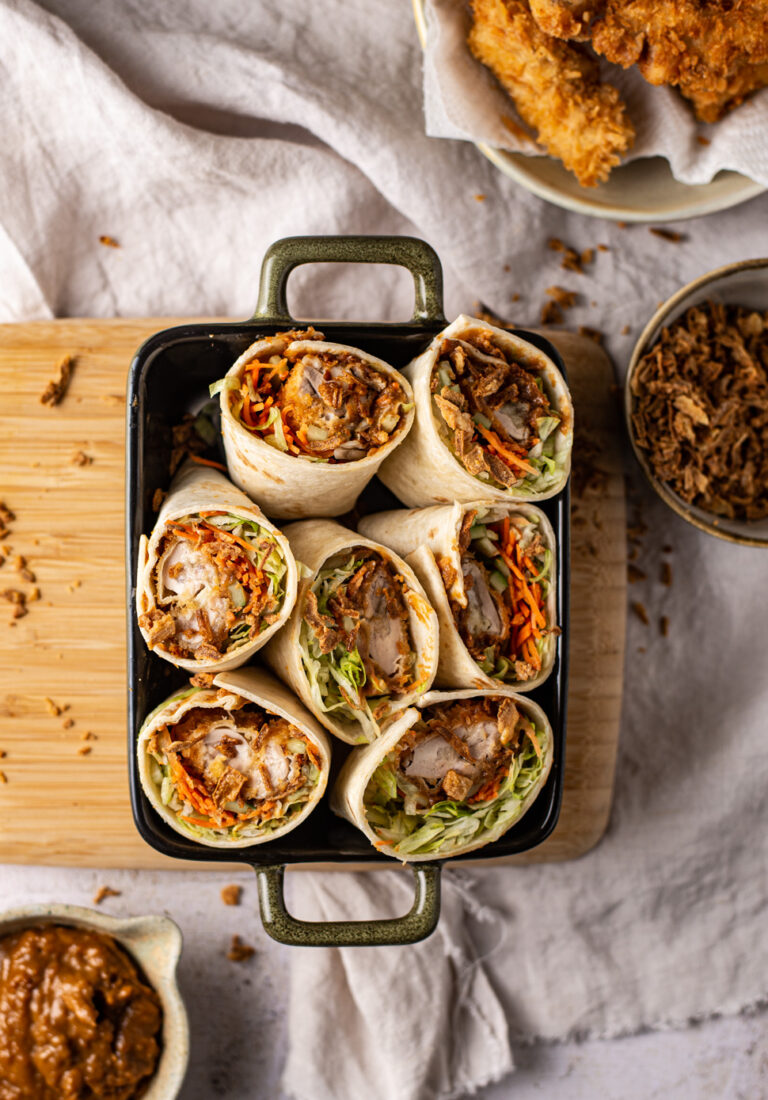 krokante kipsate wraps