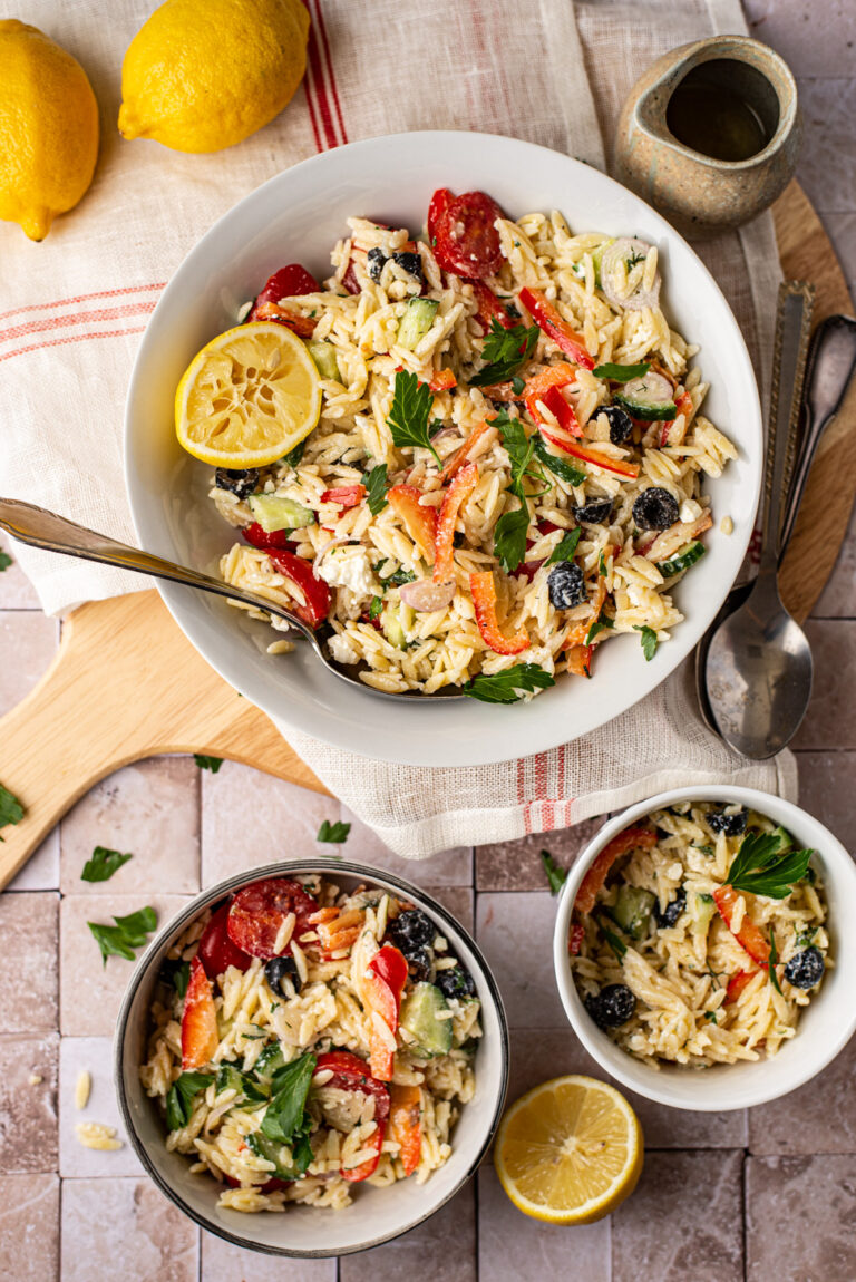 Griekse Orzosalade