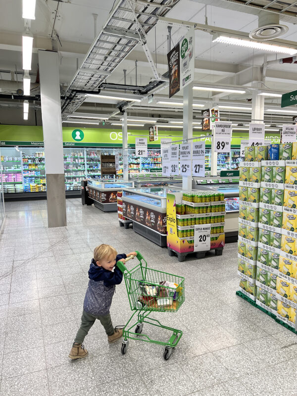 Kopen in de Noorse supermarkt