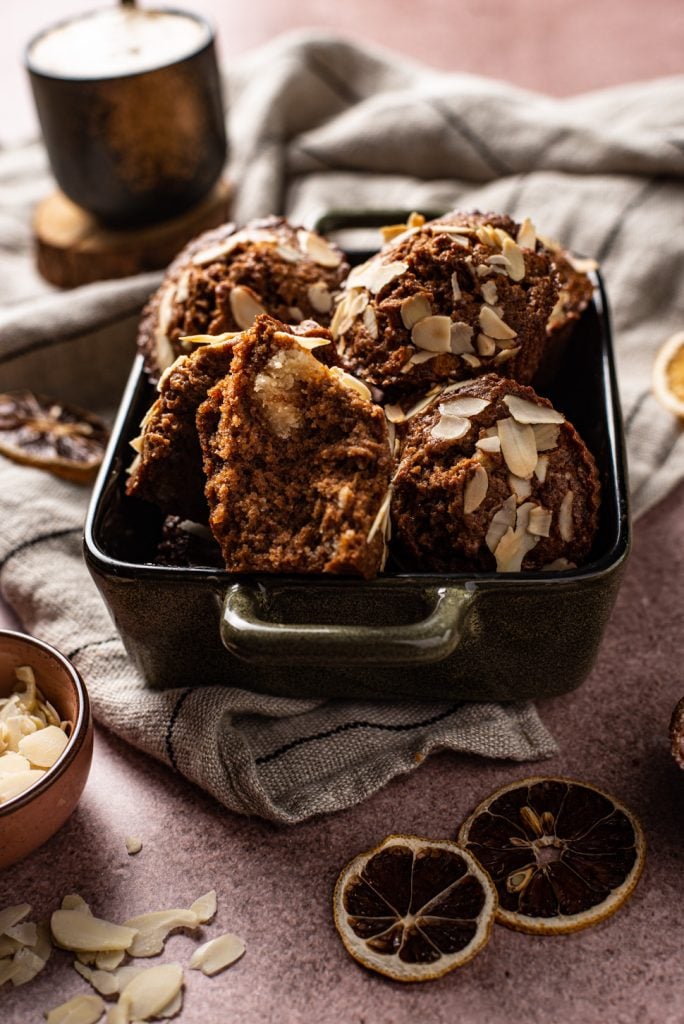 speculaasmuffins met amandelspijs