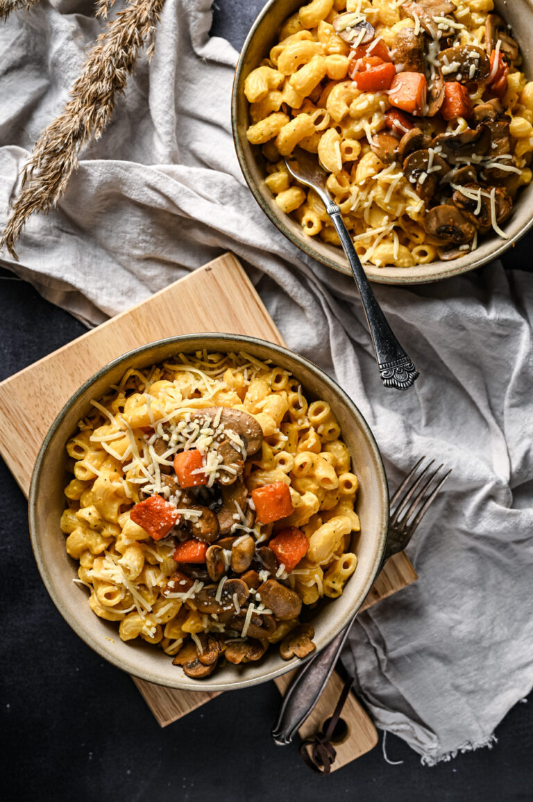 Pasta pompoen saus