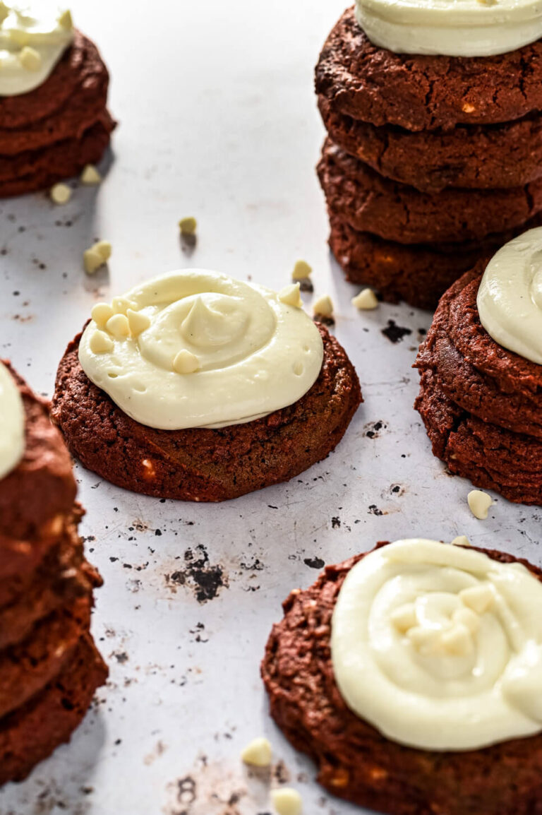 Red velvet cookies