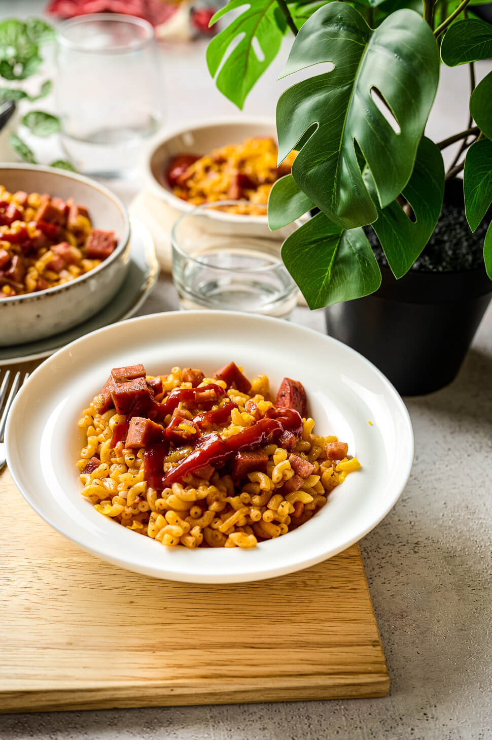 macaroni zonder pakjes