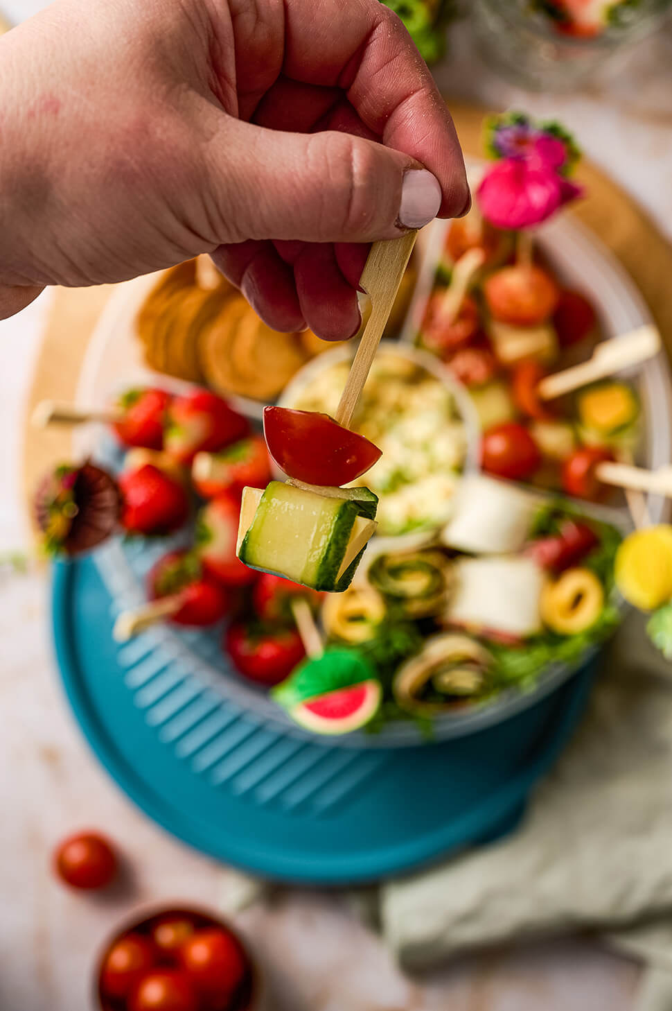 snacks om mee te nemen