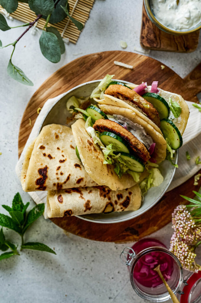 Flatbread maken van 2 ingrediënten OhMyFoodness
