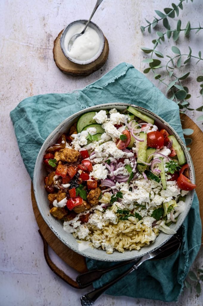 orzo bowl