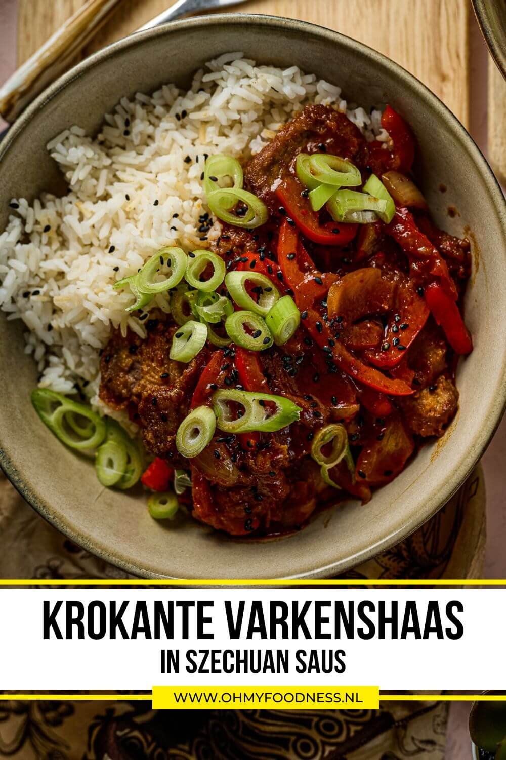 varkenshaas szechuan saus