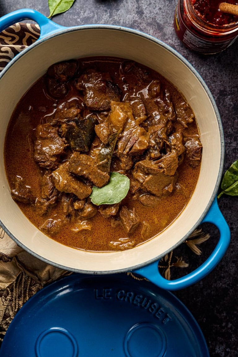 Rendang maken in de instant pot - OhMyFoodness