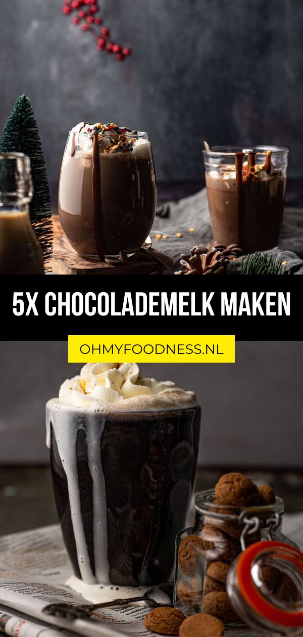 5x chocolademelk maken