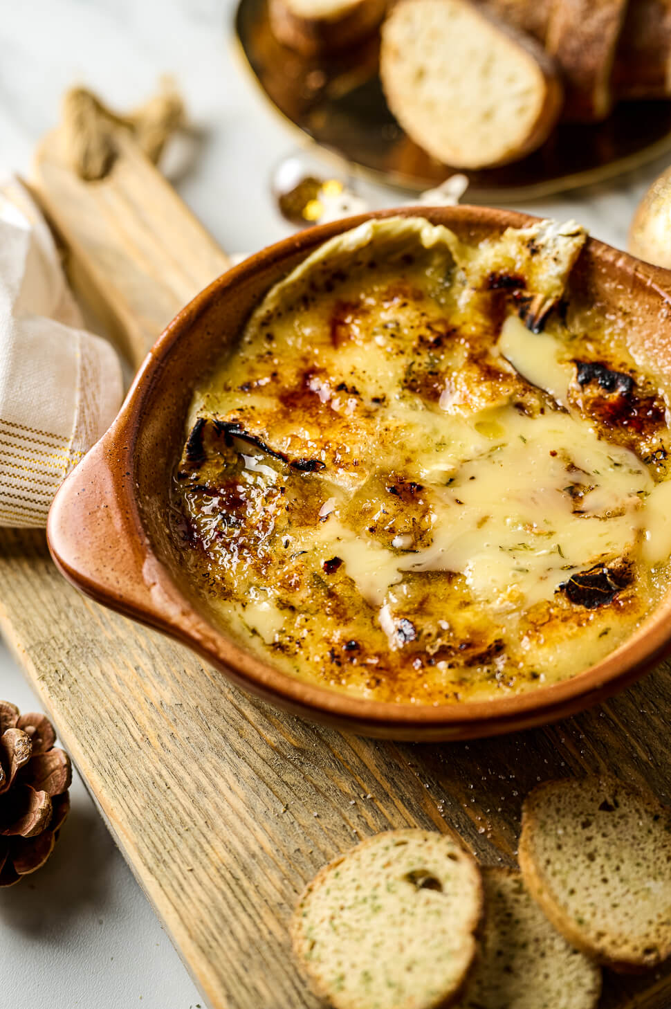 camembert uit de oven