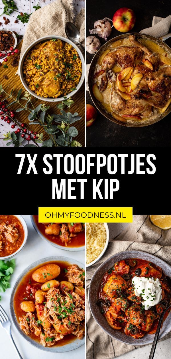 7x stoofpotje met kip