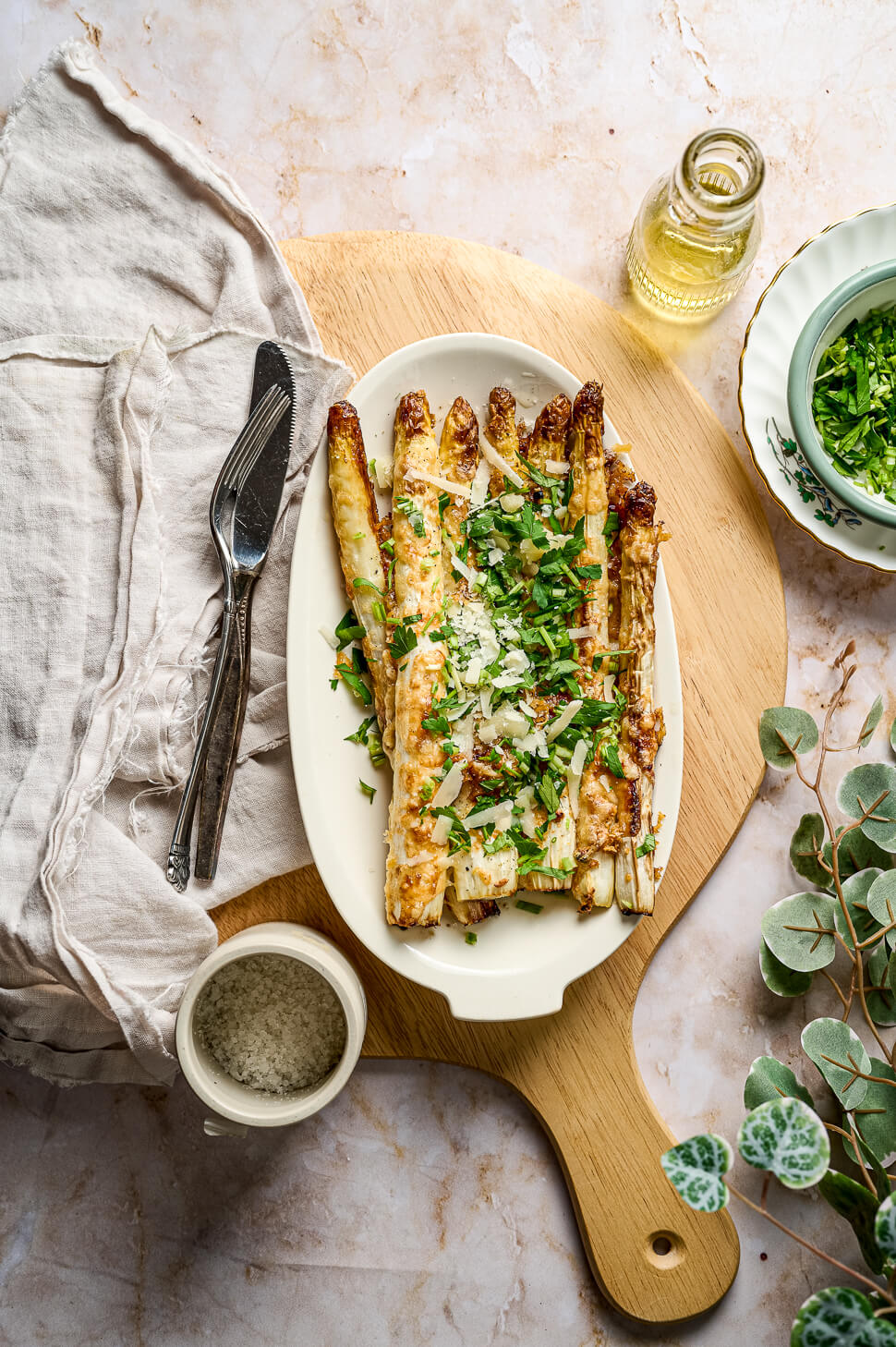 Asperges met Parmezaan