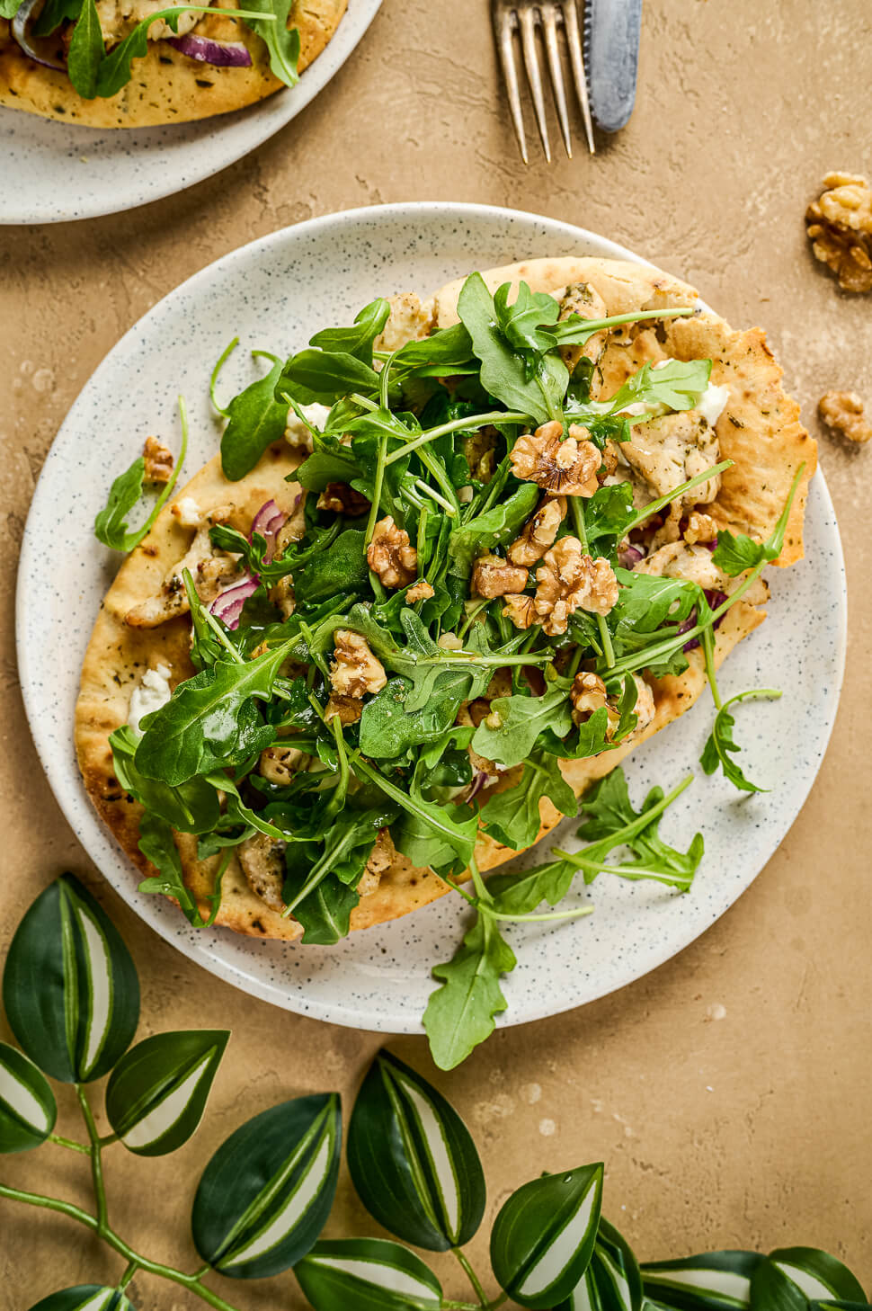 naanbrood geitenkaas