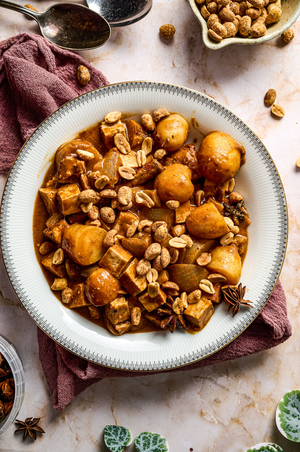 massaman curry tofu