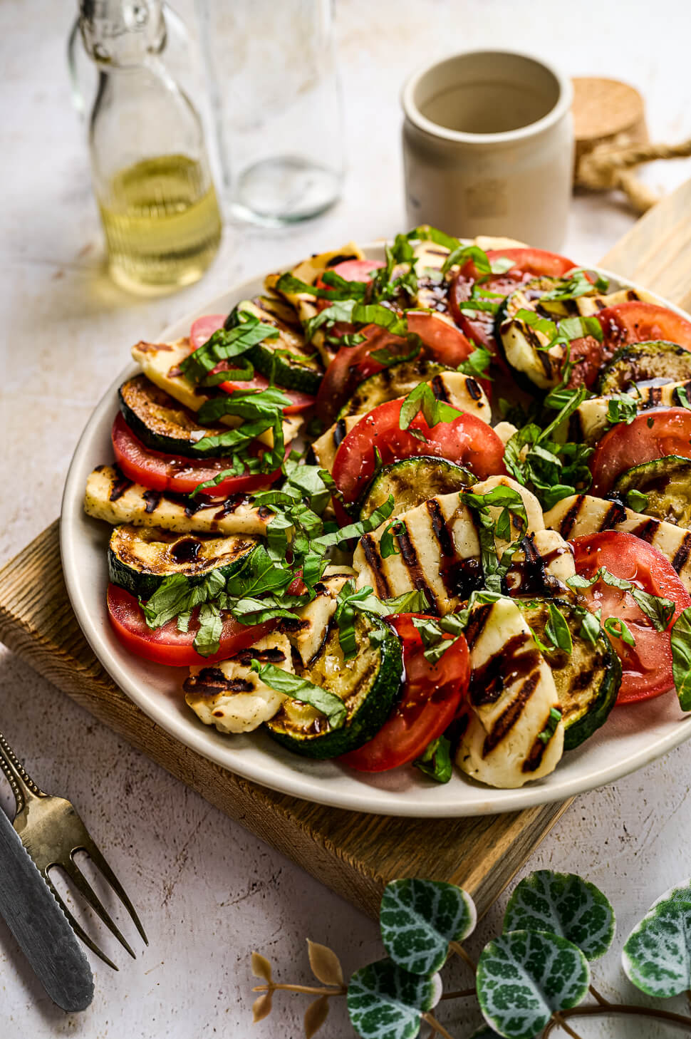 halloumi salade