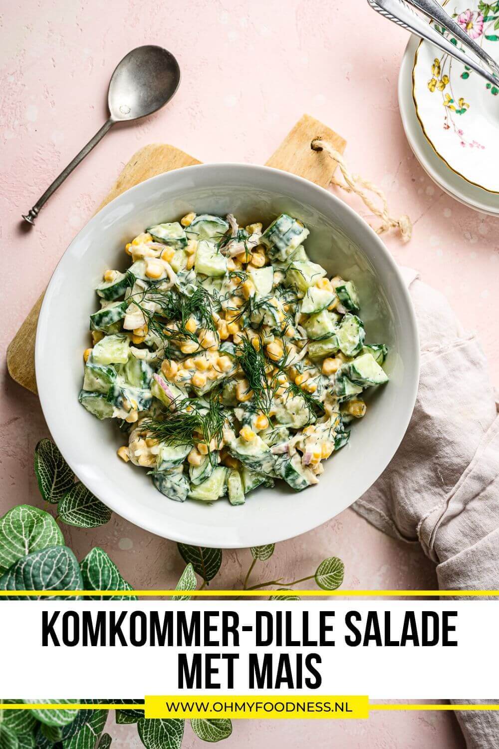 komkommer salade dille