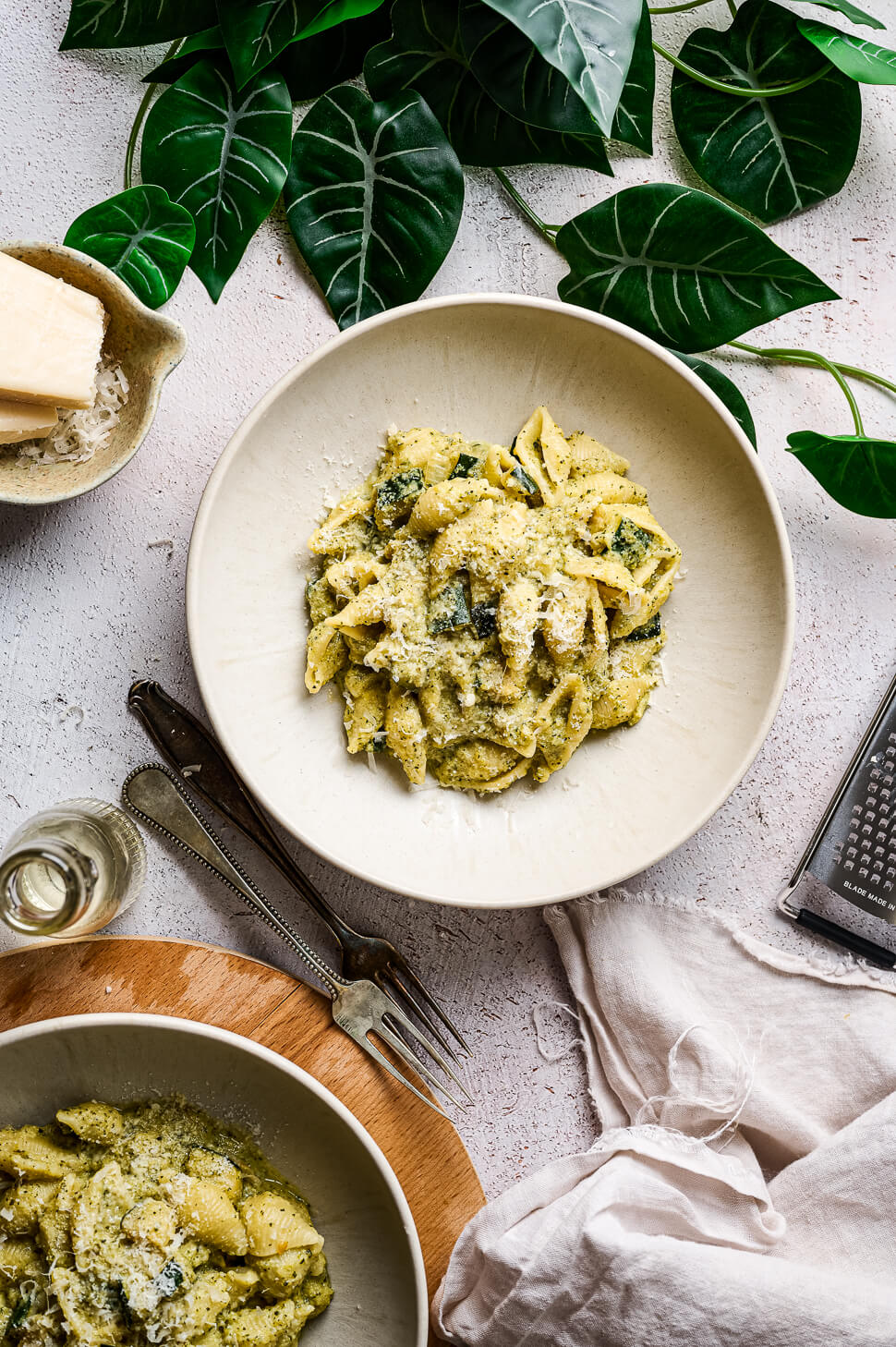 Eiwitrijke courgettesaus