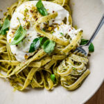 pasta met burrata