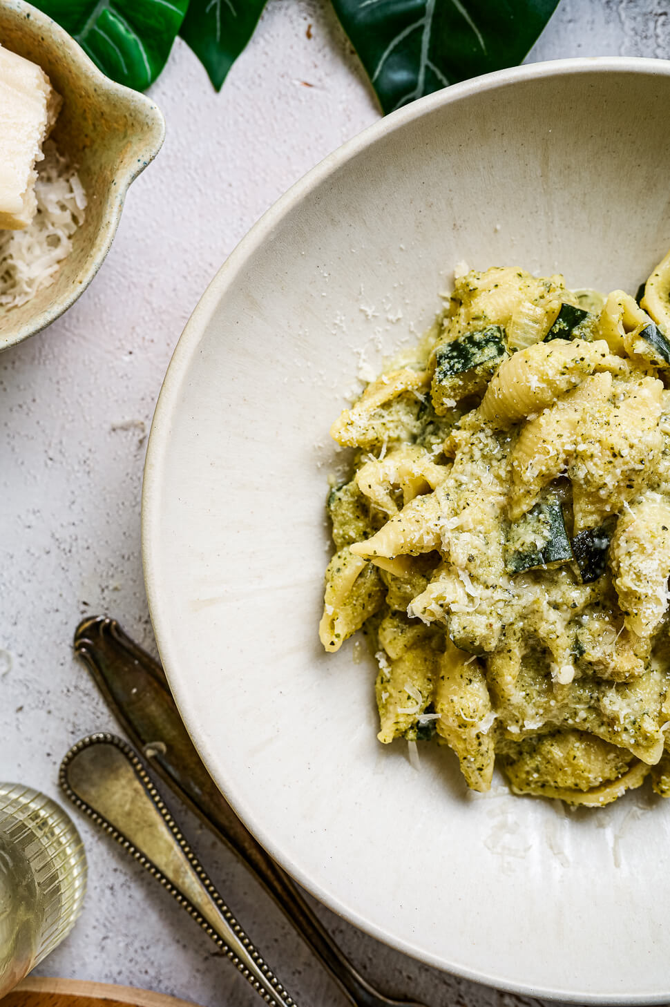 pasta met courgette