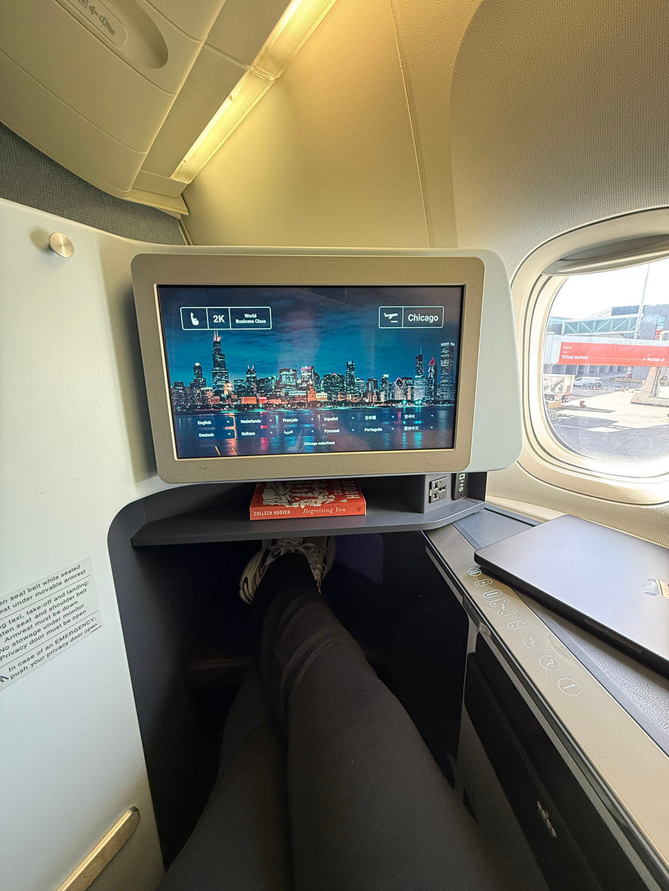 KLM World business class