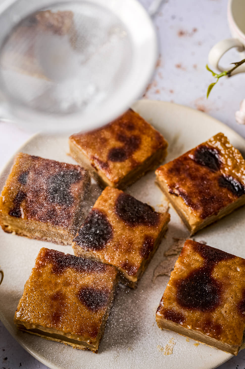 pastel de nata blondies