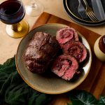 Bavette rollade oven