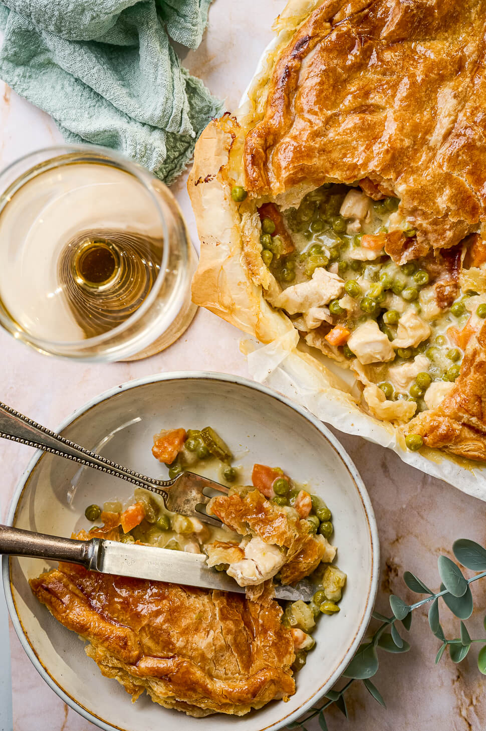 Chicken pot pie