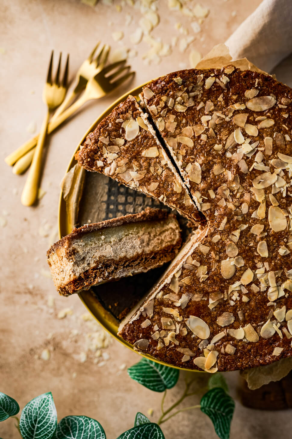 gevulde speculaas cheesecake sinterklaas