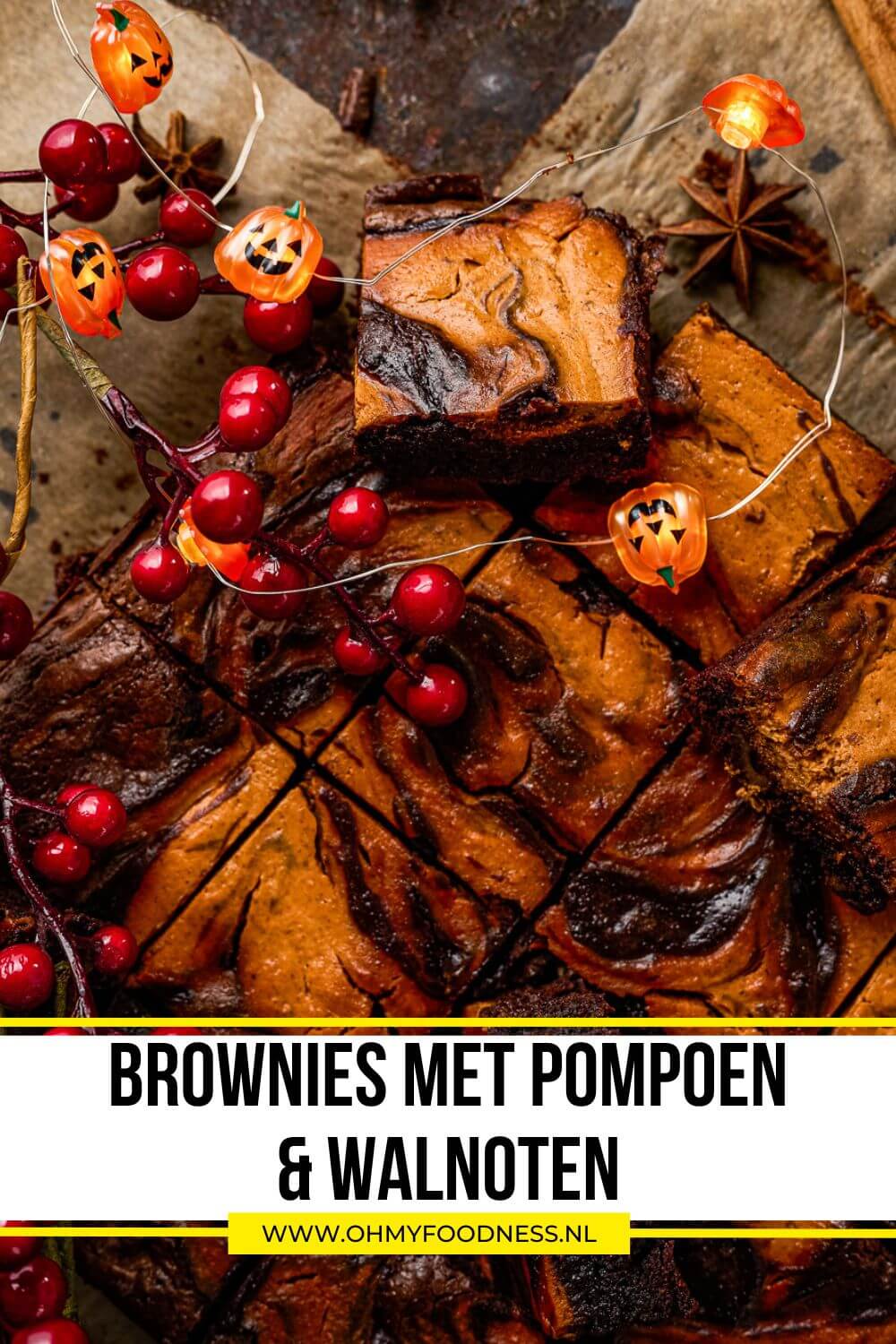 herfst brownies