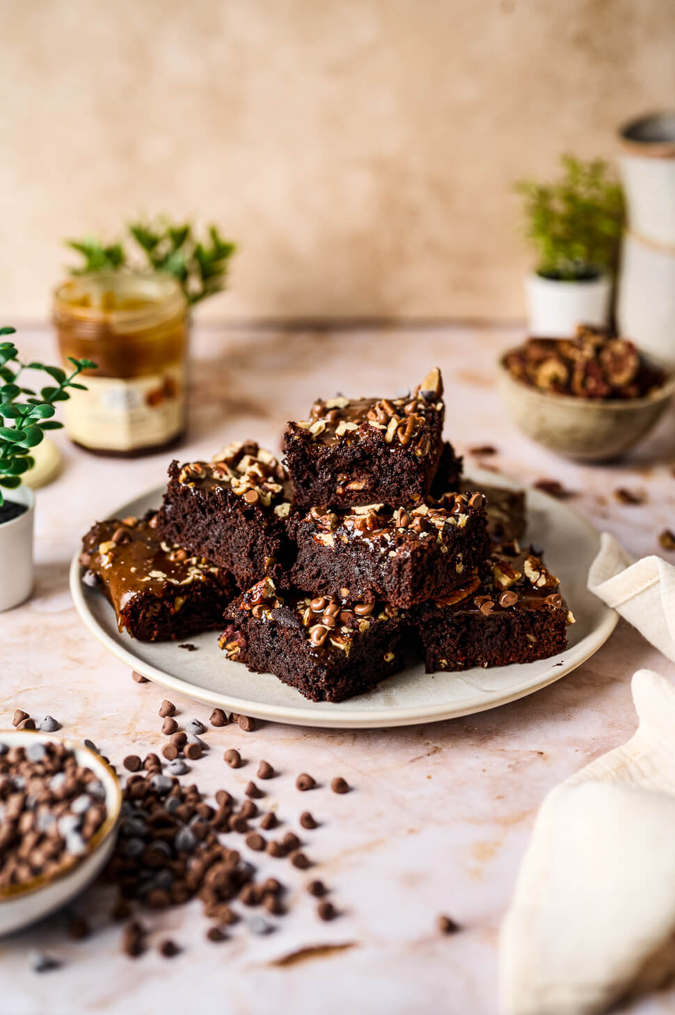 Turtle brownies