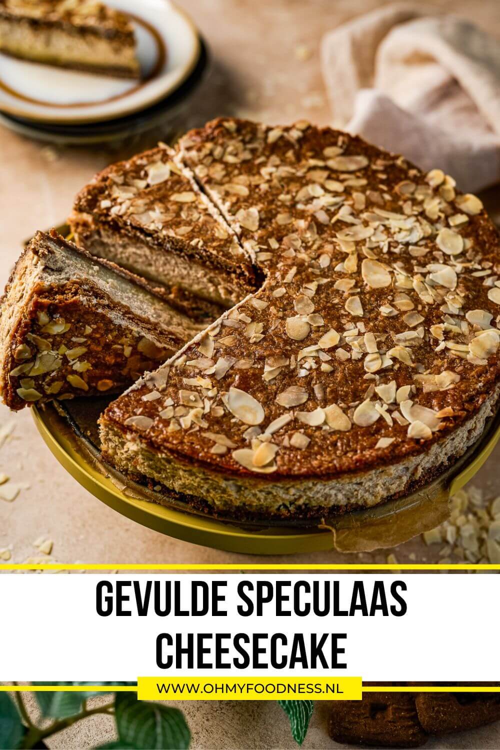 cheesecake gevulde speculaas