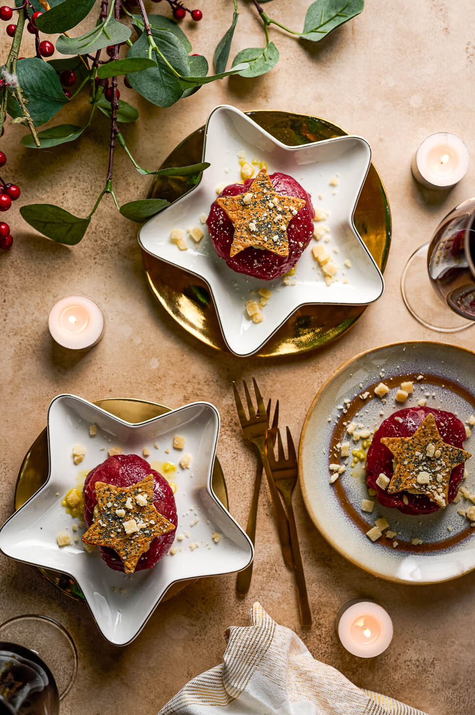 Carpaccio bonbon truffelmayonaise