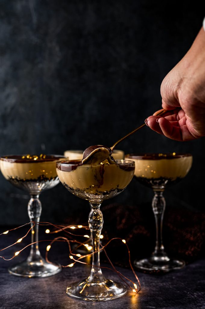 espresso martini cheesecake glaasjes