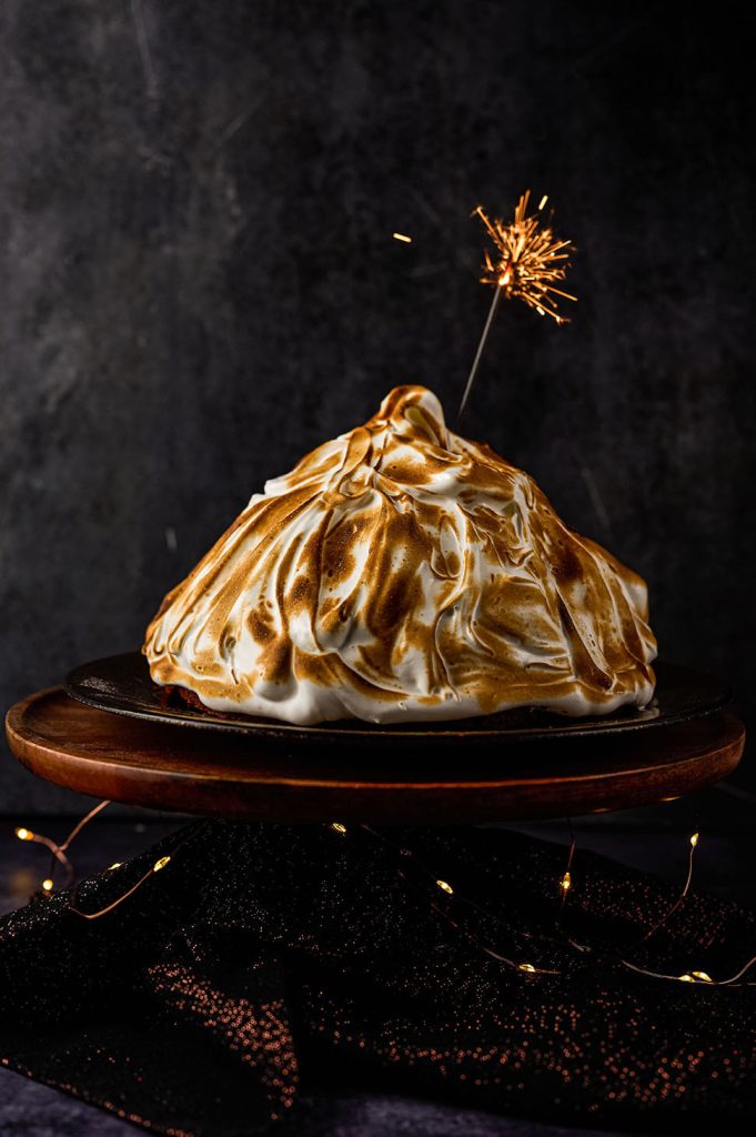 kerstdessert Baked alaska