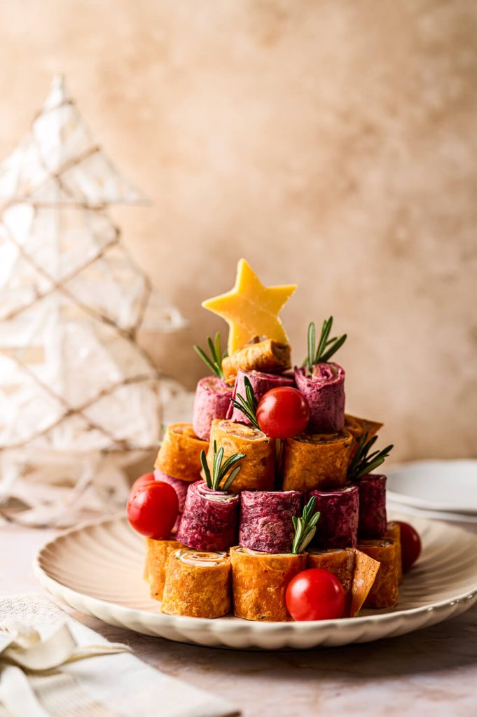 10x Koude wrap recepten 11 wraprolletjes kerstboom