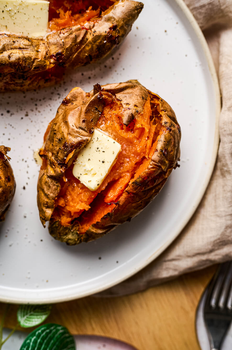 gepofte zoete aardappel maken