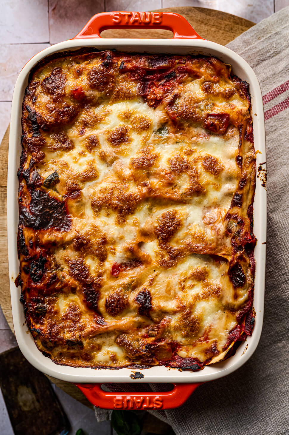 vegetarisch lasagne recept