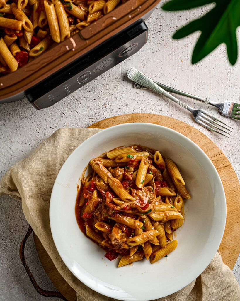 BBQ Chicken pasta