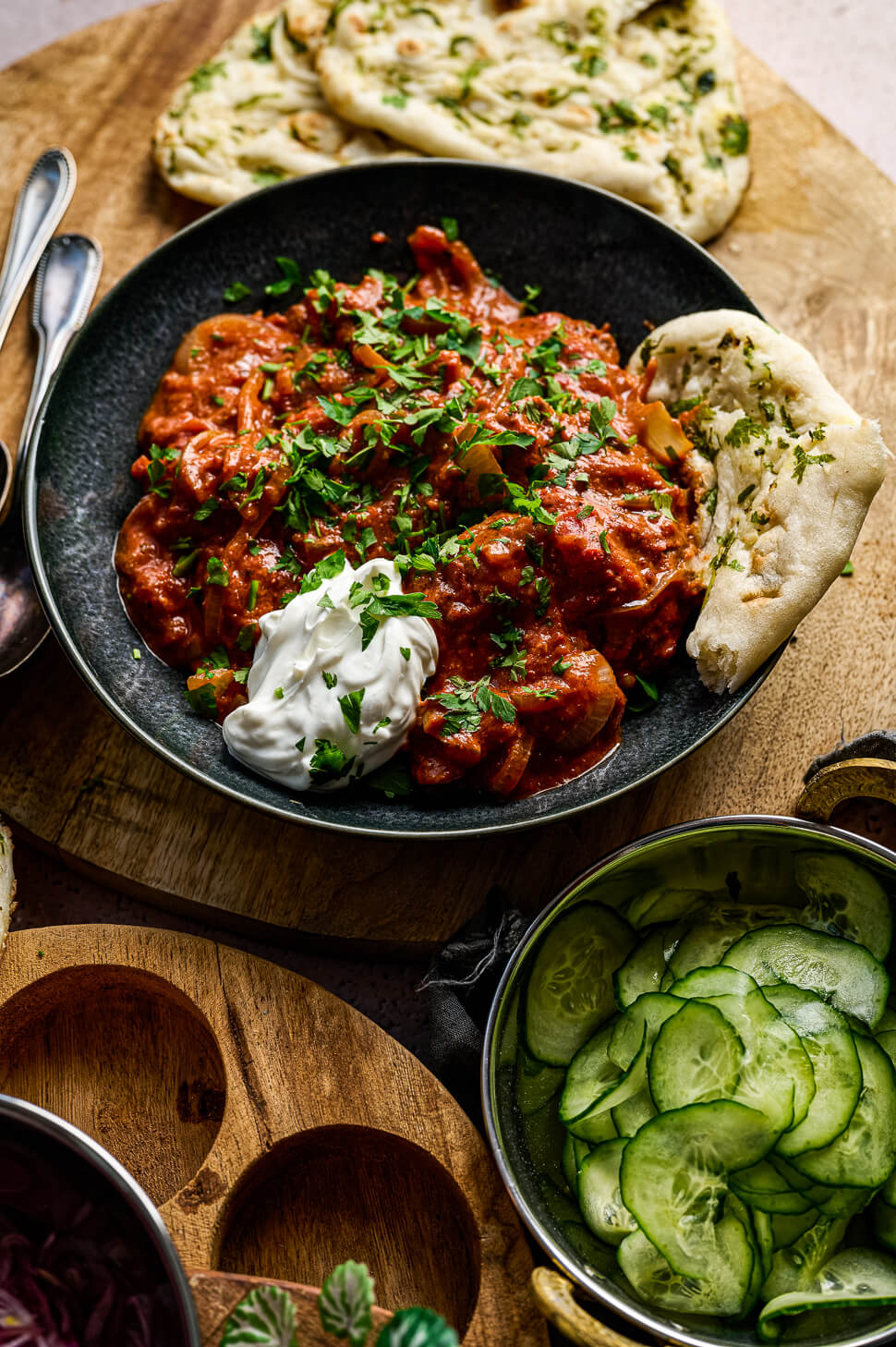 butter chicken maken