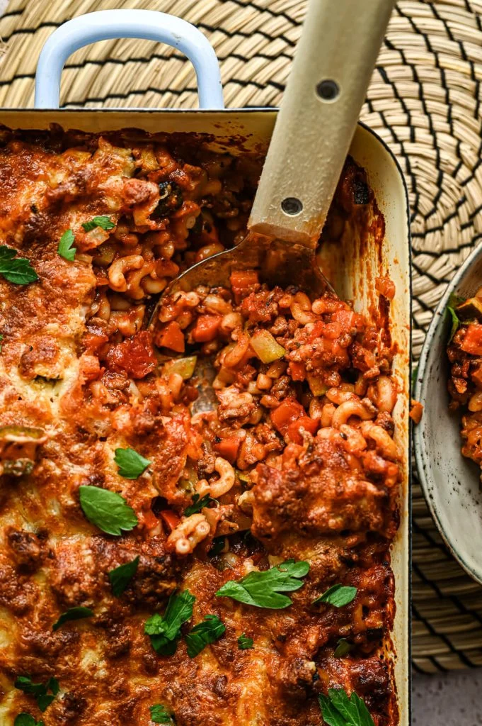 macaroni ovenschotel met gehakt