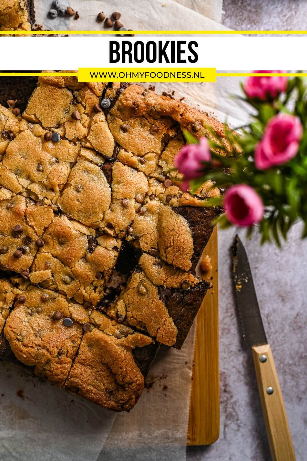 Brookies 6 Brownie koek