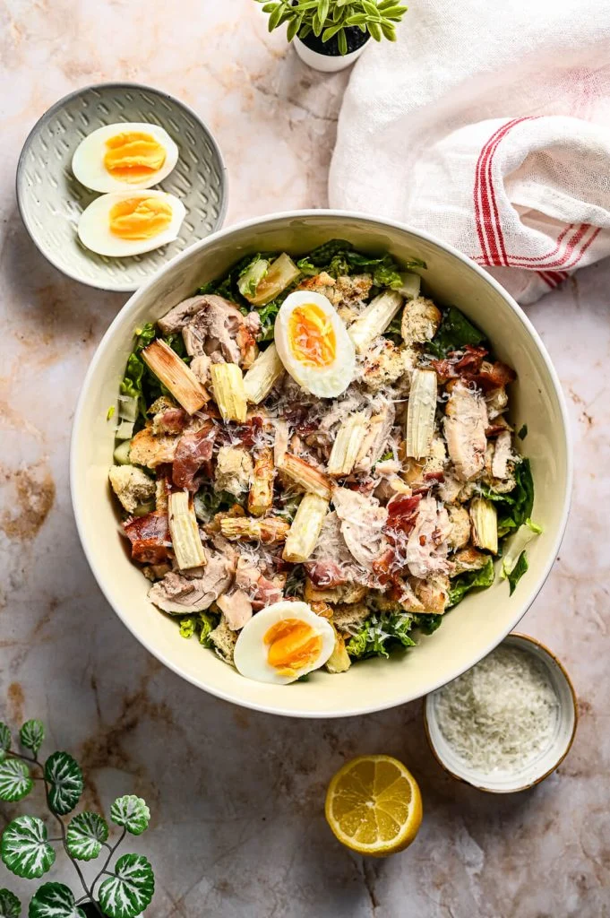 Caesar salade recept