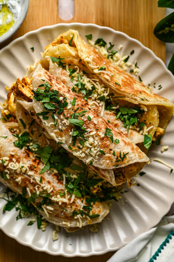 paratha met kaas