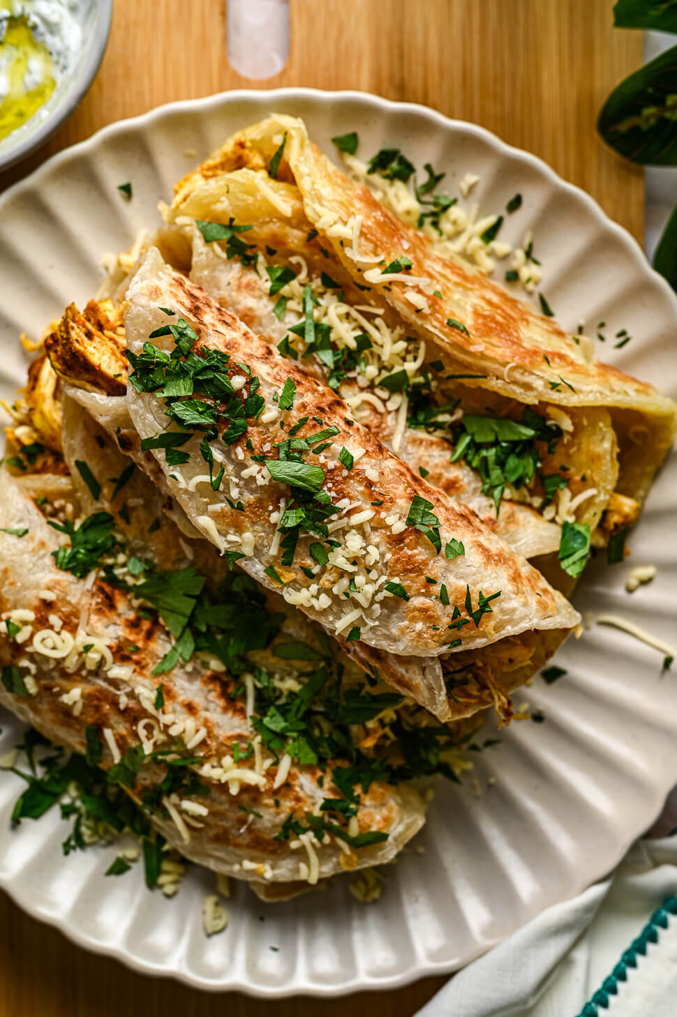 paratha met kaas