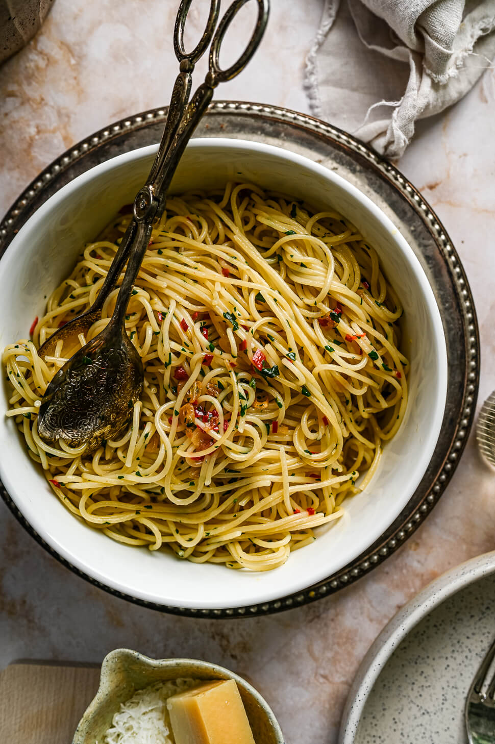 Spaghetti Aglio e Olio 4 pasta aglio e olio