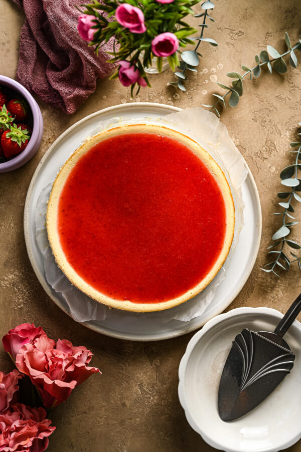 Ricotta cheesecake