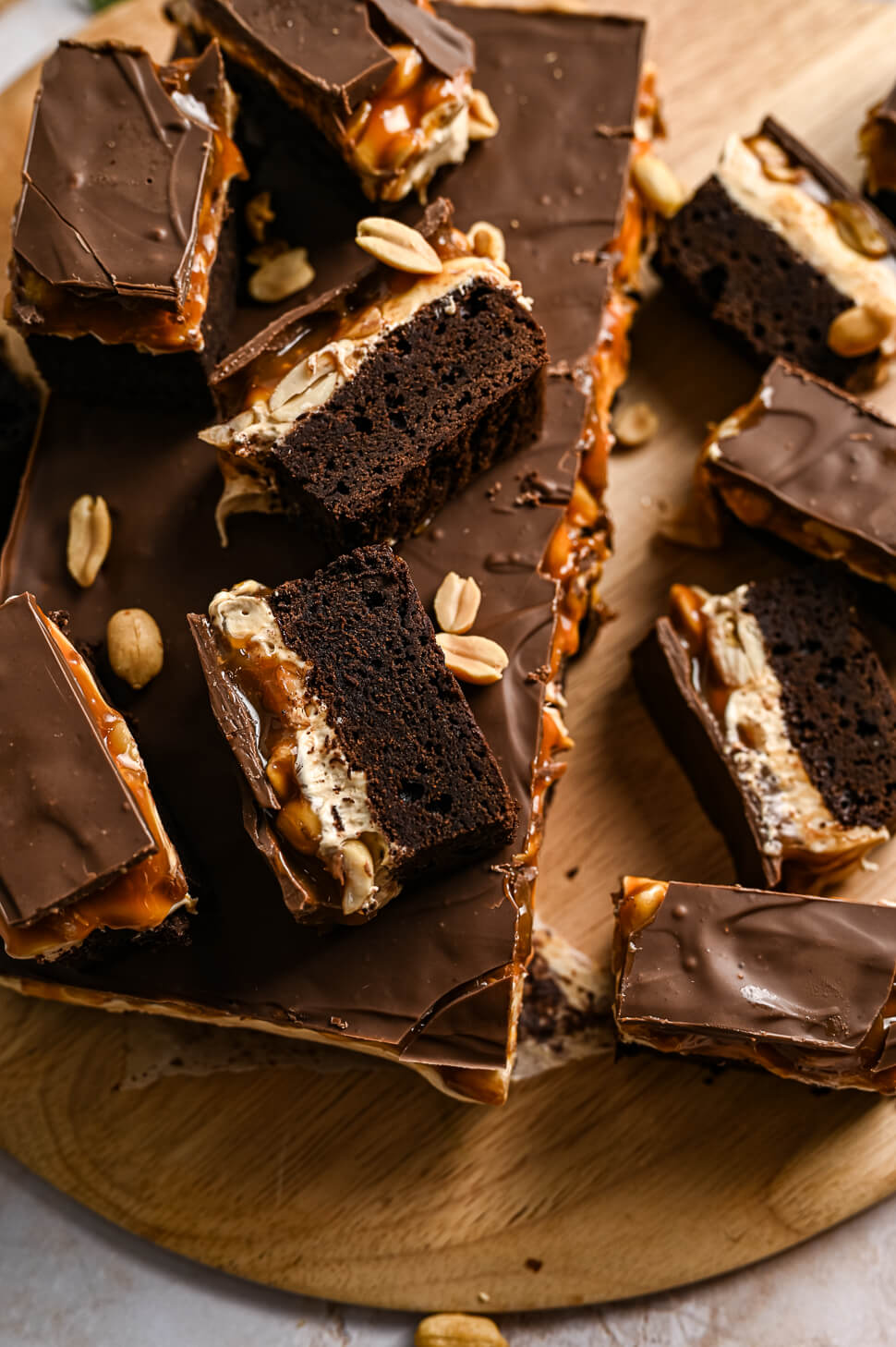 Snickers brownies 5 Snickers brownies